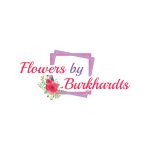 Flowers by buckhands logo on a white background - Home.