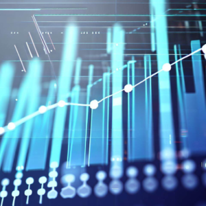 An image of a graph showcasing Nesace Media's digital marketing expertise in fueling business growth.